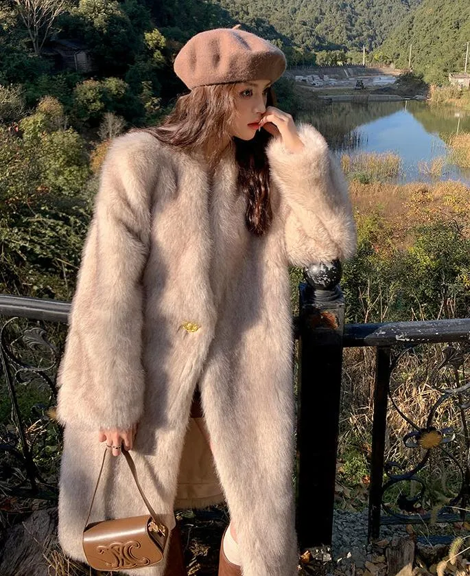 Alina Luxe Faux Fur Coat