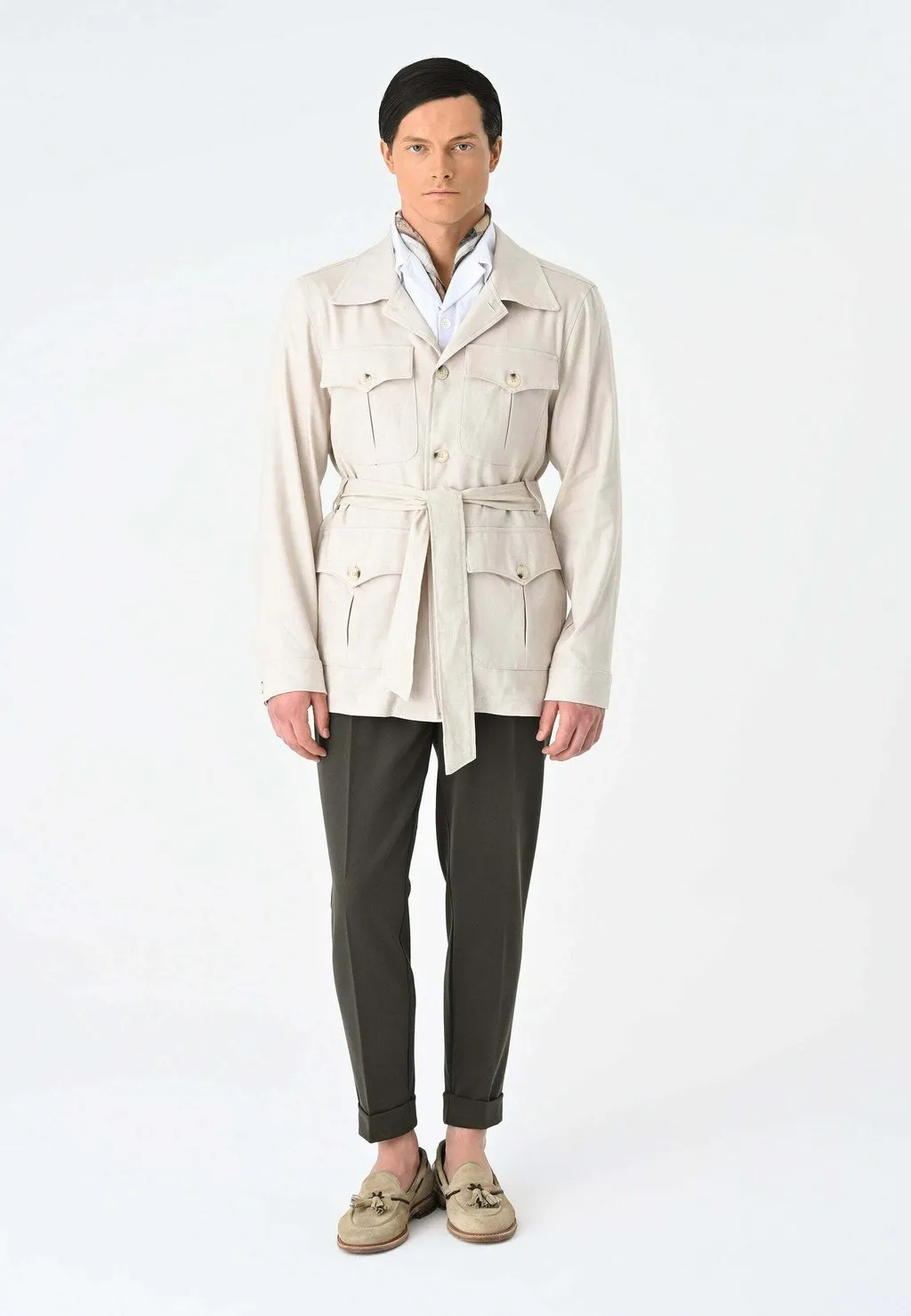 Antioch trench coat, beige