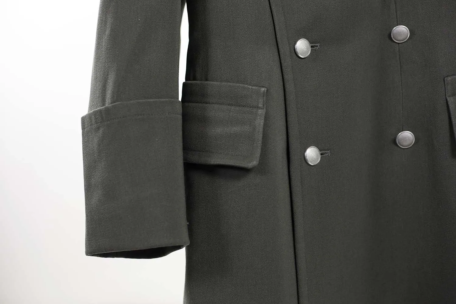 Austrian Grey Military Over-Coat - Mens