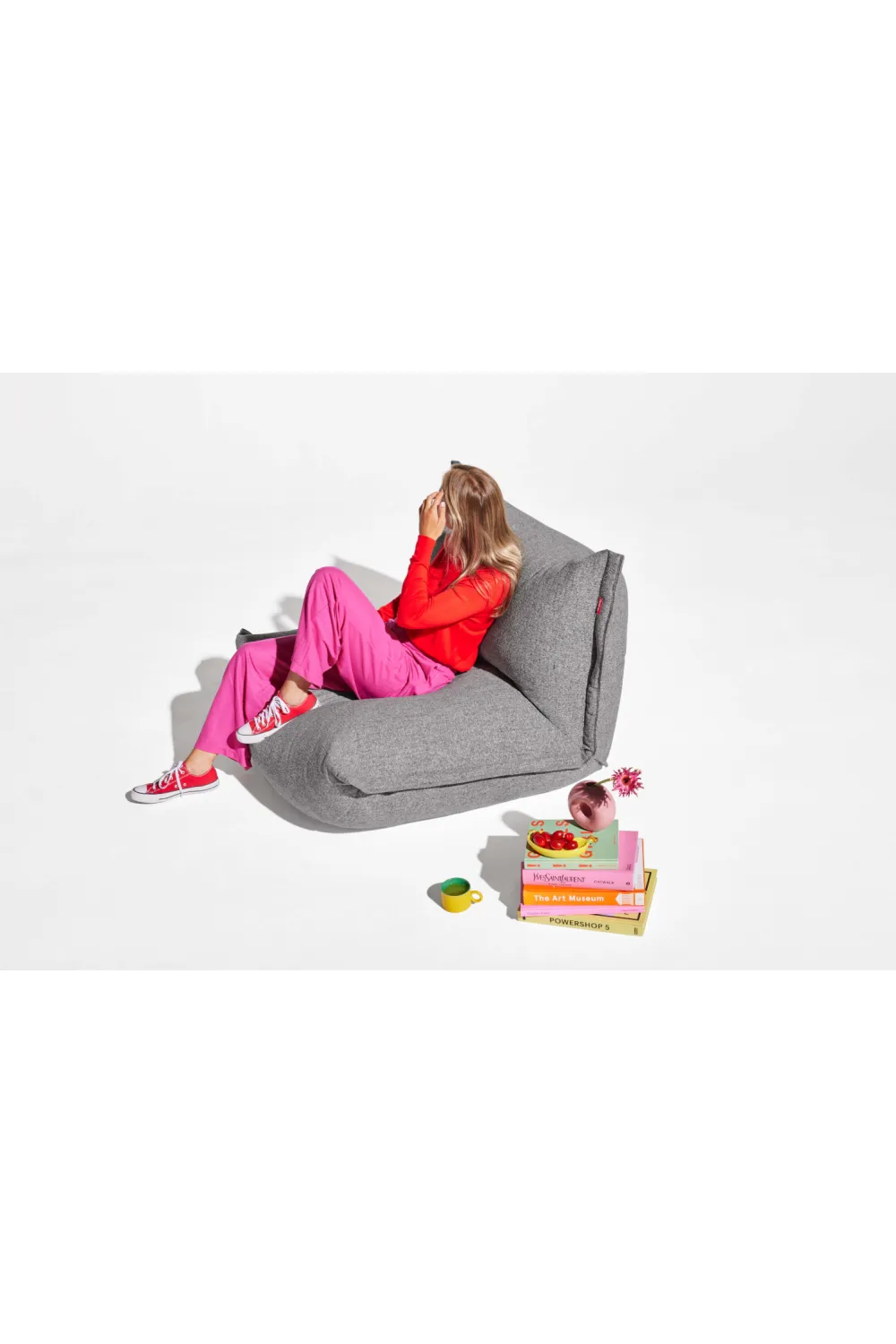 Back-Buttoned Modern Easy Chair | Fatboy The BonBaron Mingle