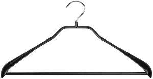 BodyForm, 42-LS, Pant Bar Hanger, Black