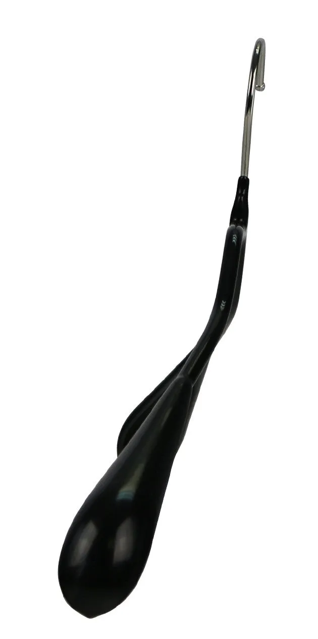 BodyForm, 46-L, Extra Wide Hanger, Black