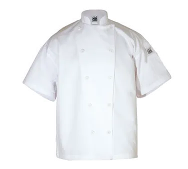 Chef Coat White Short Sleeve, S