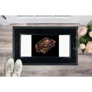 Death Spell Book Sublimation Heavy Duty Door Mat