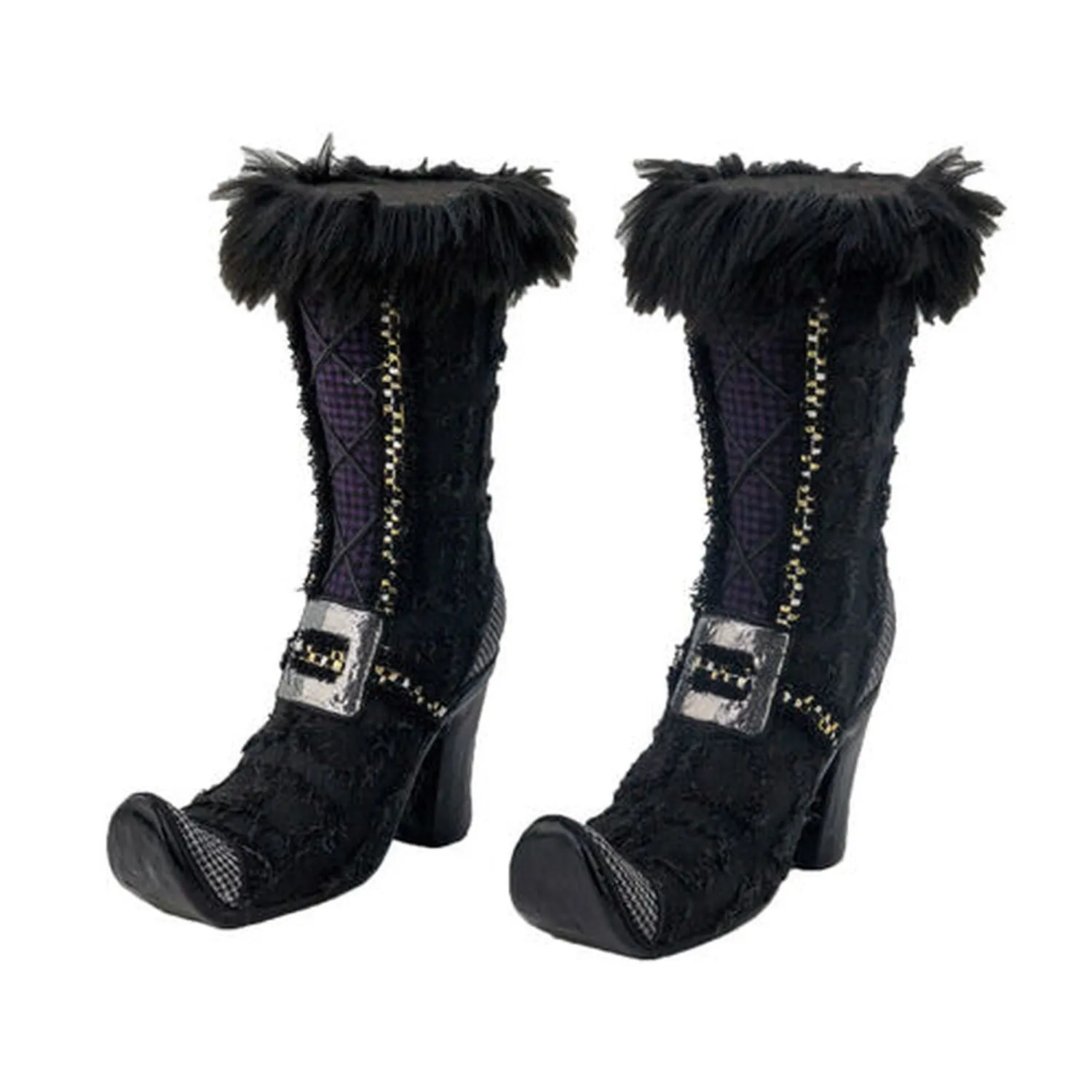 December Diamonds Witchery 15" Black Witches Boots