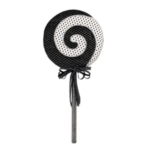 December Diamonds Witchery 28" Large Black/White Lollipop Pick