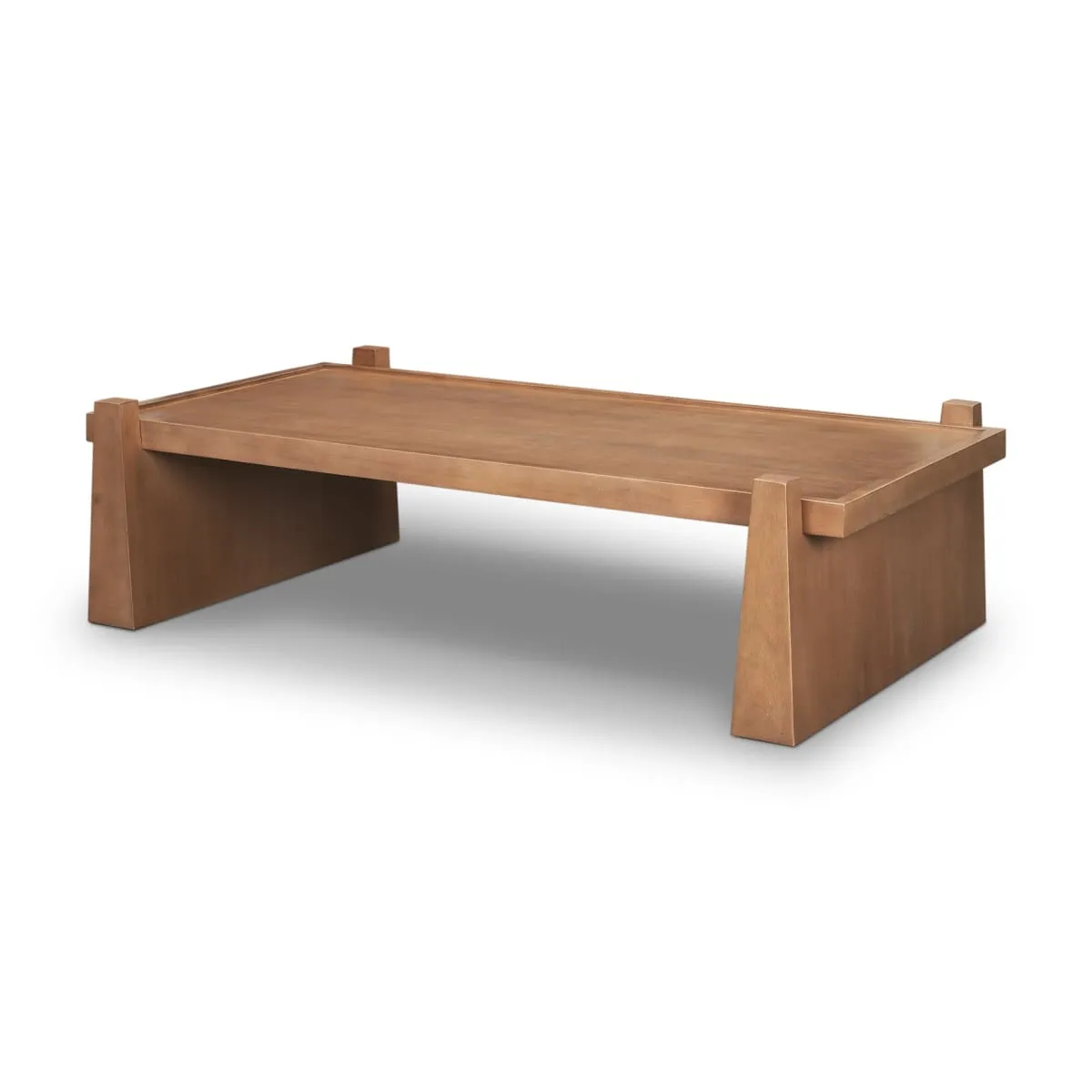 Eula Coffee Table Brown Wood