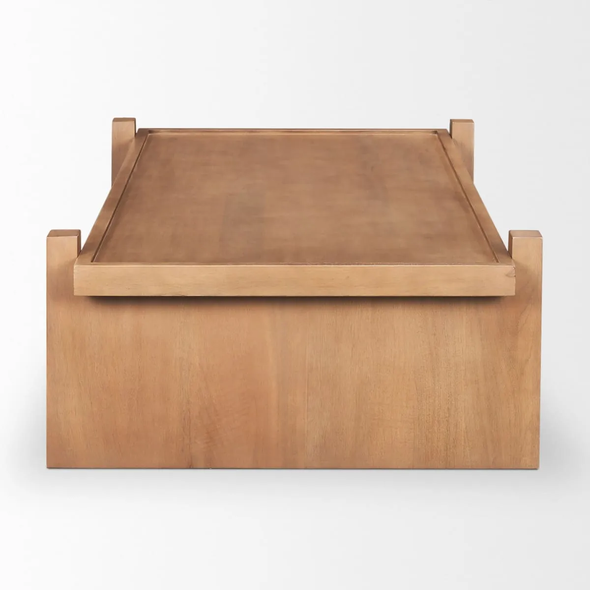 Eula Coffee Table Brown Wood