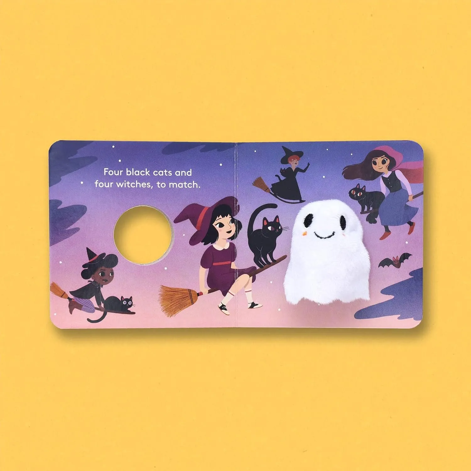 Finger Puppet Board Book - Little Ghostie