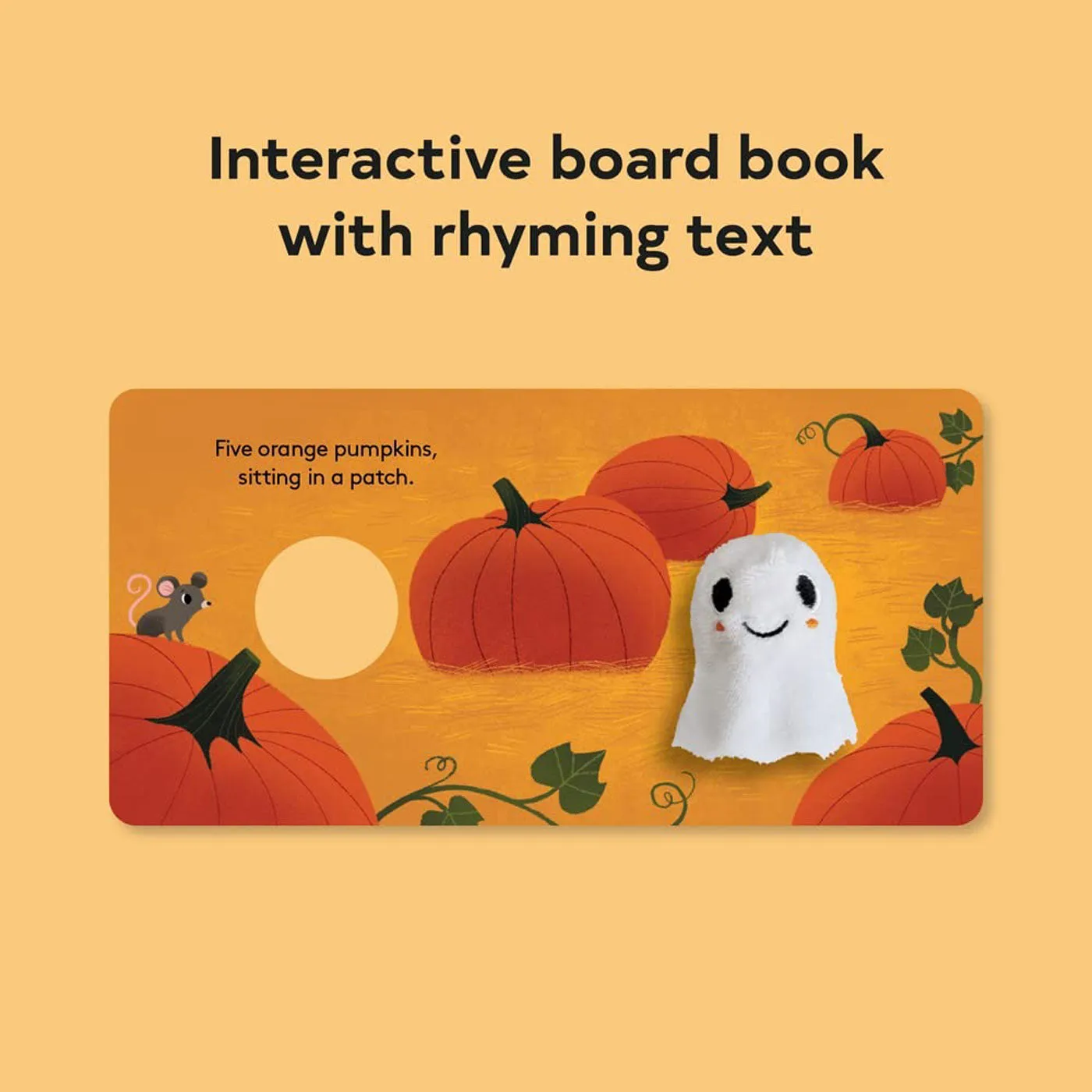 Finger Puppet Board Book - Little Ghostie