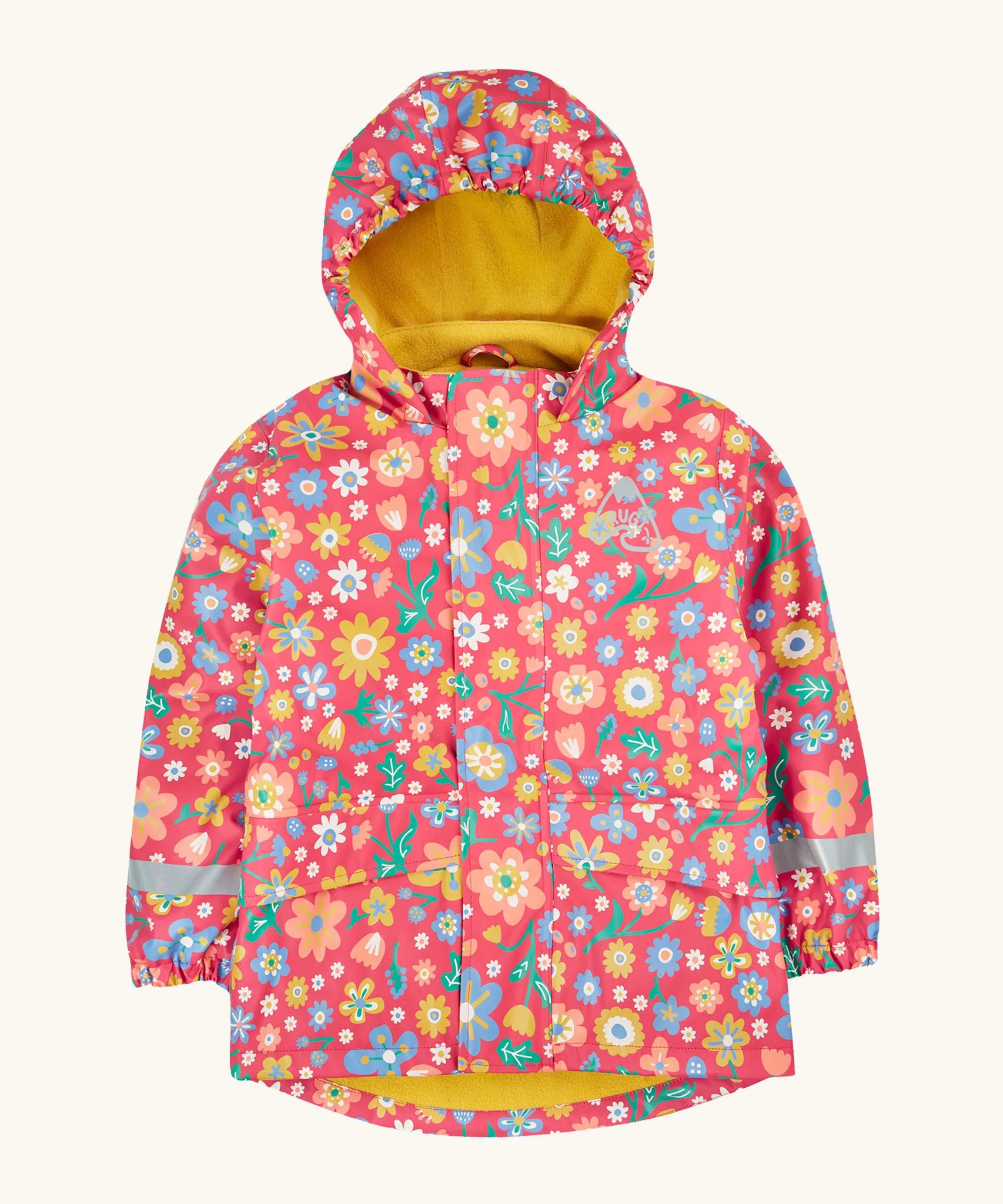 Frugi Puddle Buster Coat - Smell The Flowers