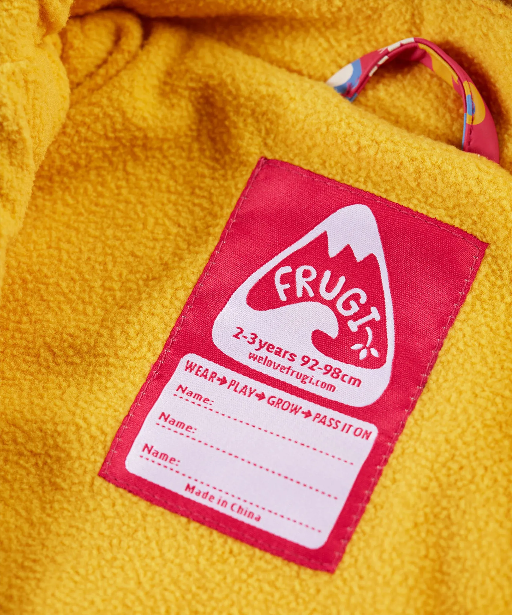 Frugi Puddle Buster Coat - Smell The Flowers