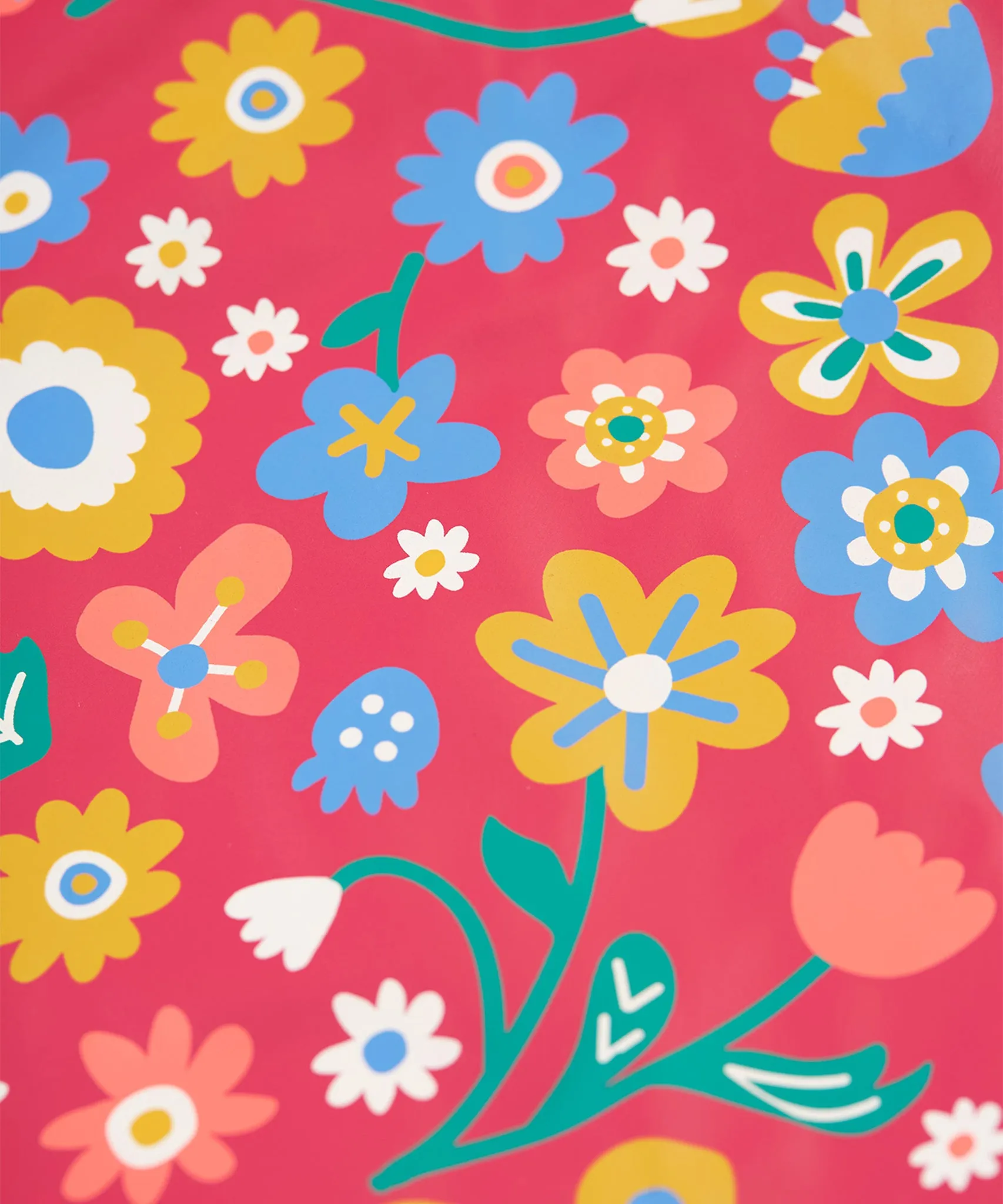 Frugi Puddle Buster Coat - Smell The Flowers