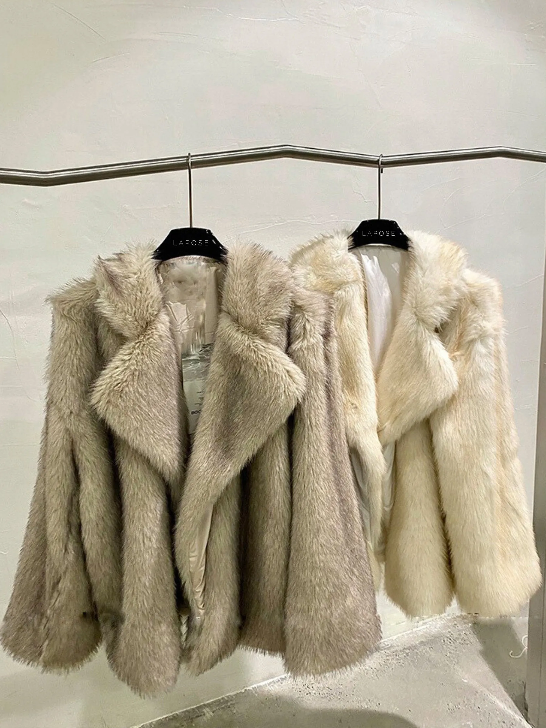 Karma Oversize Faux Fur Jacket