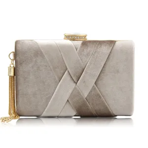 Luxe Suede Clutch