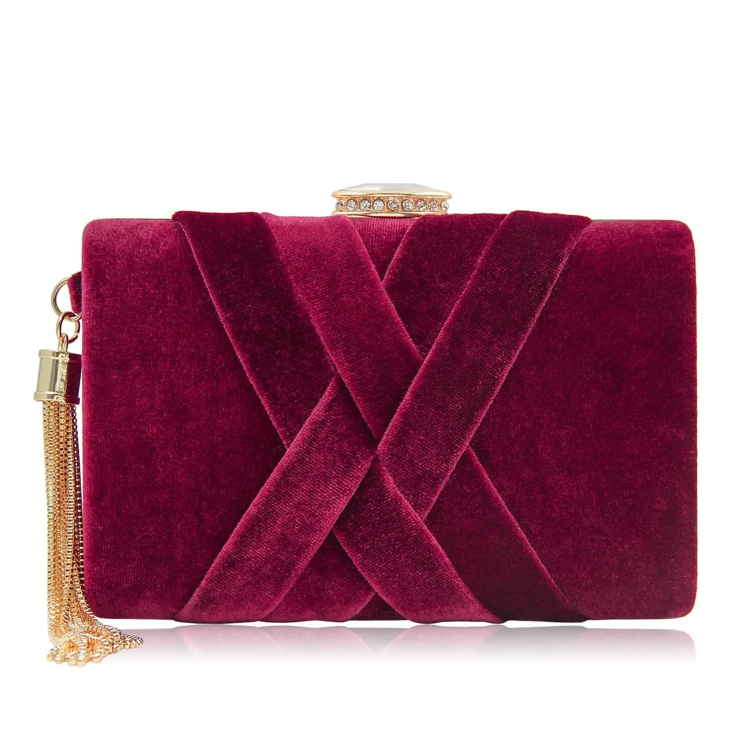 Luxe Suede Clutch