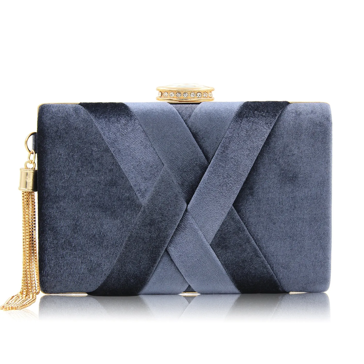 Luxe Suede Clutch