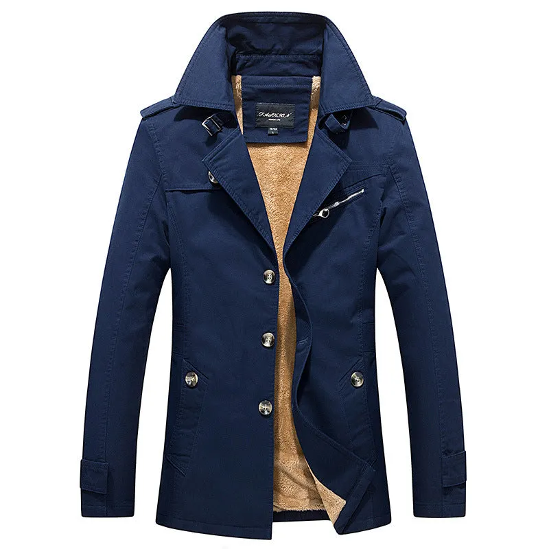 Men's Mid-Length Light Coat