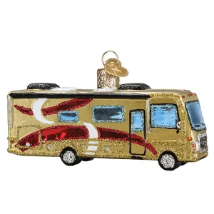 Old World Christmas Class A Motorhome Ornament