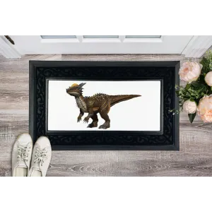 Pachycephalosaurus Sublimation Heavy Duty Door Mat