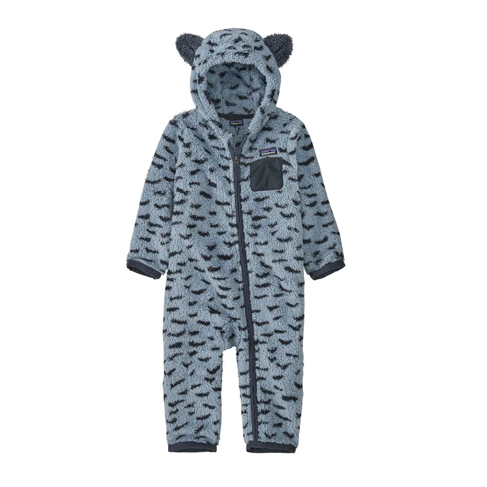 Patagonia Little Kids Furry Friends Bunting - Snowy: Light Plume Grey