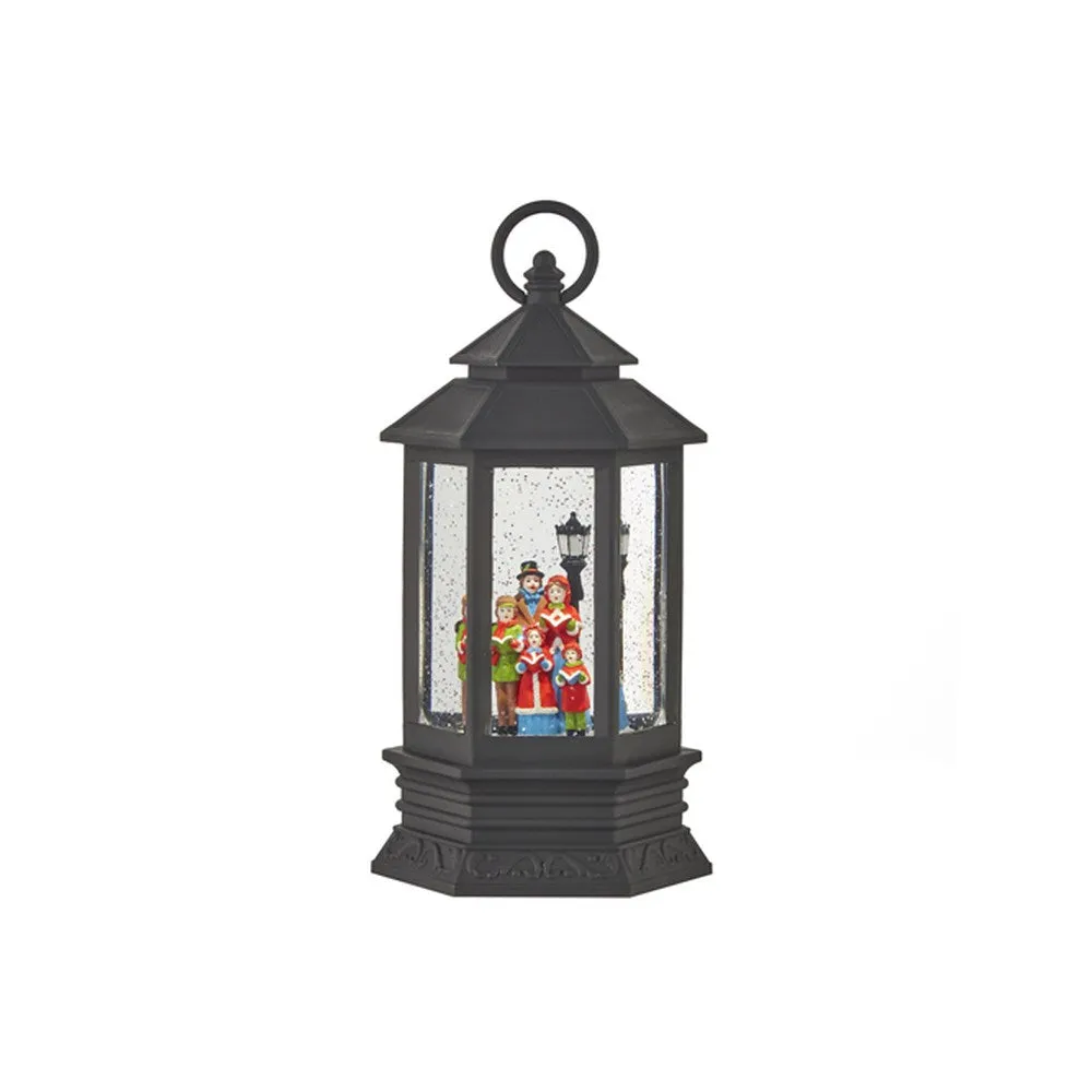 Raz Imports 2021 10-inch Caroler Musical Lighted Water Lantern