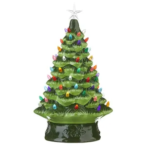 Raz Imports 2022 No Place Like Home 17" W/ Timer Vintage Lighted Tree