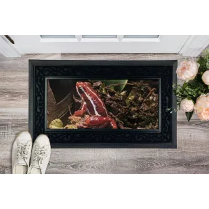 Red Frog Sublimation Heavy Duty Door Mat