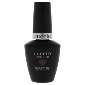 Veneer Soak Off Gel - Getting Into Truffle by Cuccio for Women - 0.44 oz Nail Polish