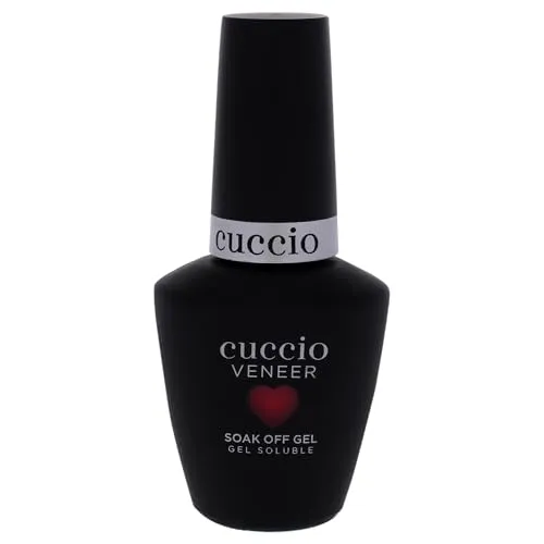 Veneer Soak Off Gel - Hot Thang by Cuccio for Women - 0.44 oz Nail Polish