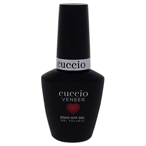 Veneer Soak Off Gel - Hot Thang by Cuccio for Women - 0.44 oz Nail Polish