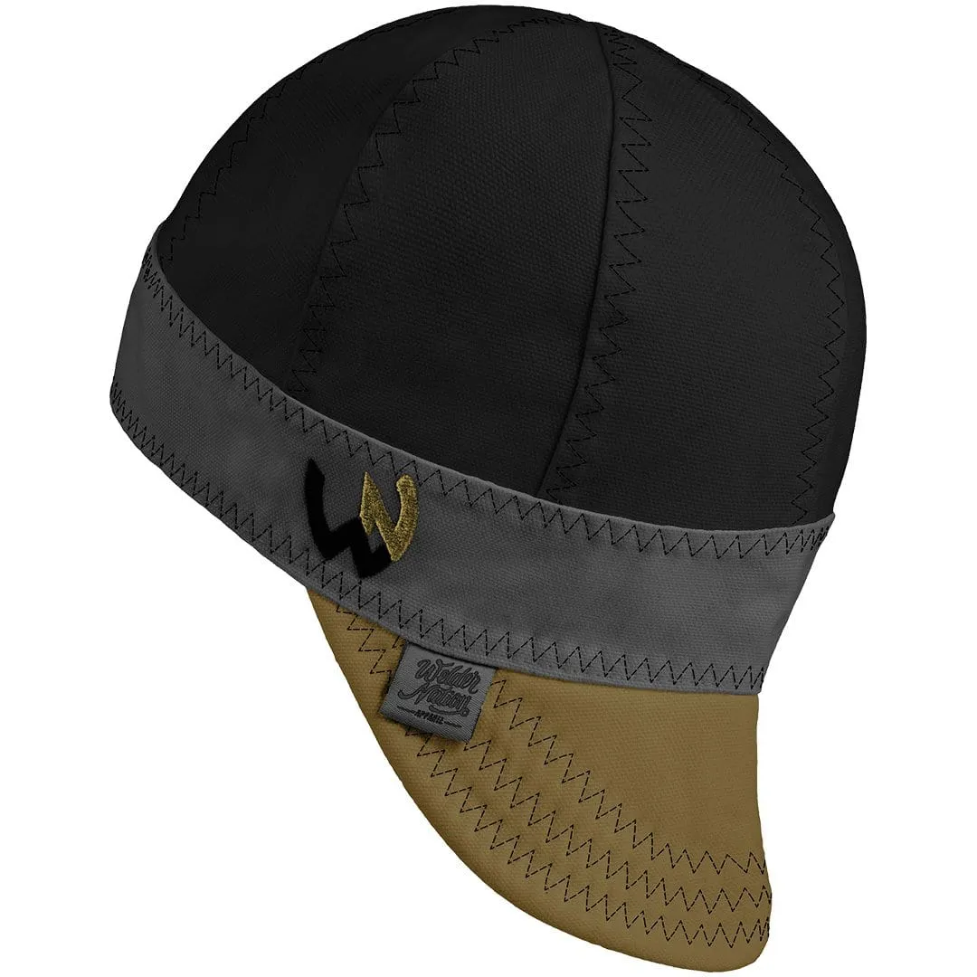 WelderNation The Glock Black/Gold Welding Beanie