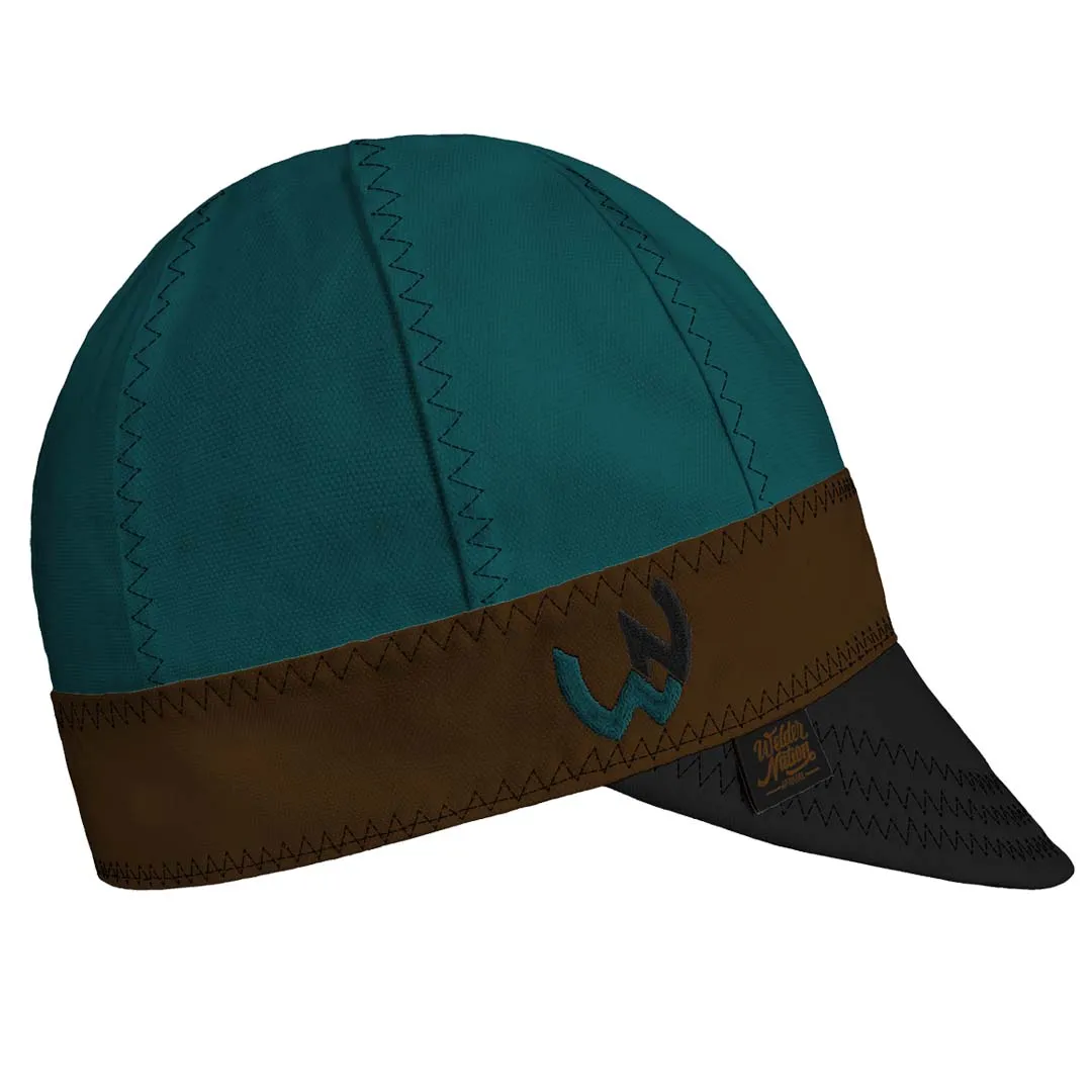 WelderNation The Remington Tan/Black/Orange Welding Beanie